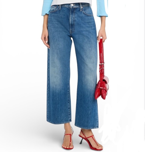 Mother Superior Dodger Ankle Jeans Classic Blue Denim Jeans Sz 29